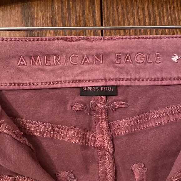 NWOT Mauve American Eagle jeans size 6 short - Picture 6 of 7